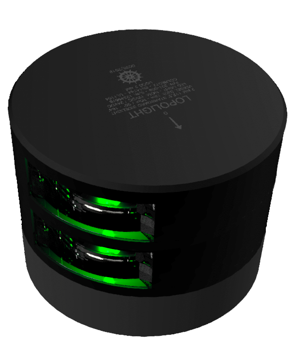 2nm dbl Starboard, black anodized